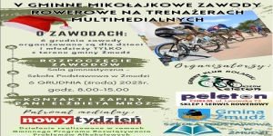 Zaproszenie na zawody rowerowe na trenażerach