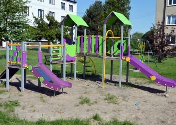 Modernizacja placu zabaw na osiedlu w Żmudzi